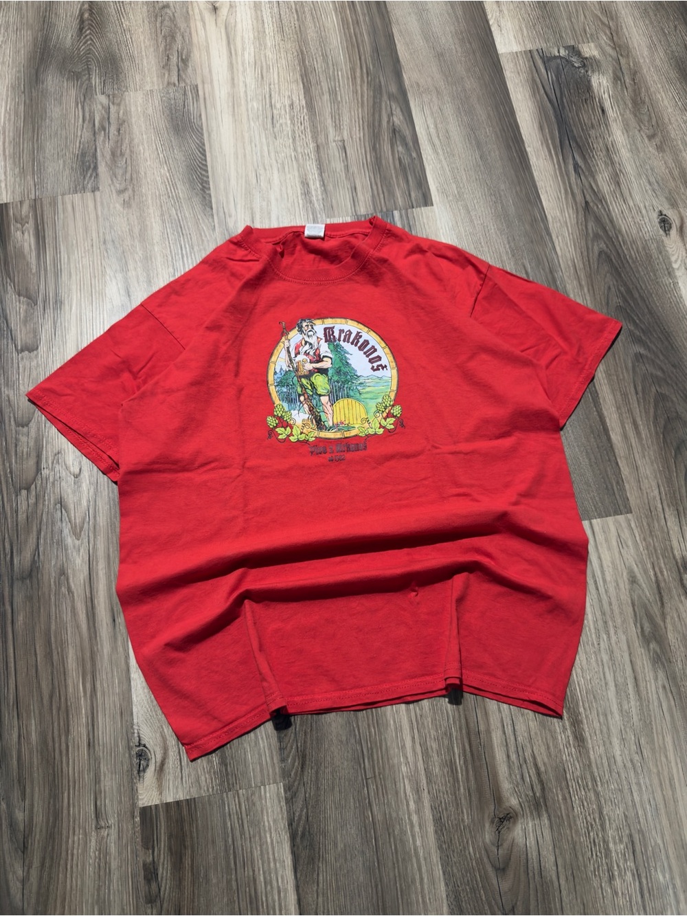 Pivovar Krakoños Lord of Mountains Brewery T-shirt • Size L